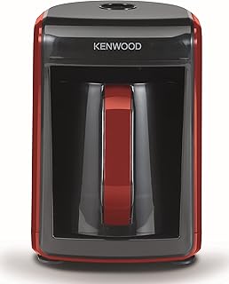 Kenwood Turkish coffee maker, Turkish coffee maker, can prepare up to 5 delicious Turkish coffee cups with slow infusion, 535 W CTP10.000br, black/red.. DIAYTAR NIGERIA makes online shopping accessible to all with budget-friendly prices and reliable delivery.