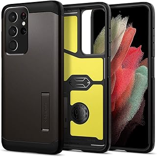 Spigen Tough Armor protection shell designed for the Samsung Galaxy S21 Ultra with Extreme Impact - Metallic Gray foam.. Discover endless possibilities with DIAYTAR NIGERIA's extensive product range and affordable shipping.