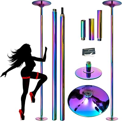 Portable dance pole kit, Dance pole tubes 45 mm in diameter 360 for beginners for club training and home party (can be used with extension tubes).. Shop smart, shop DIAYTAR - Nigeria's most affordable e-commerce platform with nationwide delivery.