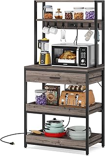 Little Tree kitchen shelf with microwave shelf outlet.. Experience the future of online shopping with DIAYTAR NIGERIA's extensive product range and competitive pricing.