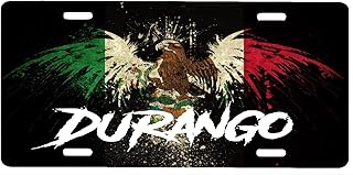 Aluminum license plate Durango Mexico Placa 6 \ "x 12 \".. DIAYTAR NIGERIA: Redefining e-commerce with affordable prices and reliable nationwide shipping.