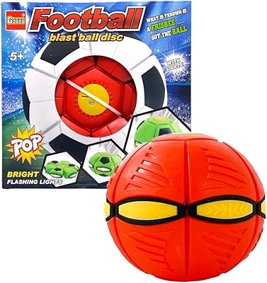 Party Time - Football Ball Magic Blast with Enlightenment, Ovni Frisbee Ball, flat Frisbee balloon.. Discover a world of affordable shopping with DIAYTAR NIGERIA's vast marketplace delivered to you in days.