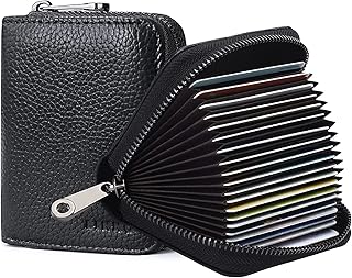 Credit carrier 20 cards for cards, leather card holders, RFID safety, accordion portfolio with zipper, easy to transport, for the office, outdoor activities and other social occasions.. Experience the ease of one-stop shopping with DIAYTAR NIGERIA's diverse catalog and nationwide delivery.