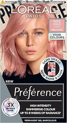 Permanent dye L'Oréal Paris Bold Color, 9.213 Melrose Gold, long -lasting shine, intense light color, hard up to 8 weeks, for all hair types, preferably VIVIDS (Colorista), use.. Explore limitless products on DIAYTAR Nigeria — at the lowest prices.