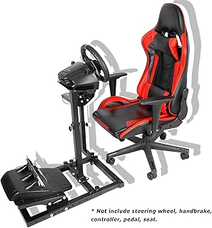 Race steering wheel support Anman G920 Pro, foldable and adjustable foldable cockpit, supports Logitech G29 G25 G27 Xbox PS4 PS5 PC, steering wheel and pedal not included.. Wide range, low cost, fast delivery — that’s DIAYTAR Nigeria.