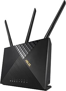 Wireless router Gigabit Ethernet Double band Asus 4G -AX56 - Family gateway, classic network protection, parental control - Black.. Your favorite online marketplace — DIAYTAR Nigeria delivers quick and cheap.