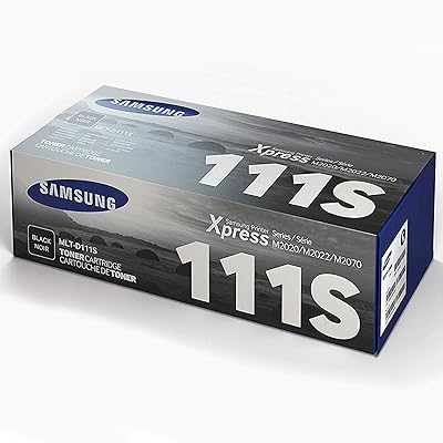 Toner hp samsung mlt-d111s pour sl-m2020w, sl-m2070w/fw, noir (su814a).. A world of products at your fingertips — thanks to DIAYTAR Nigeria.