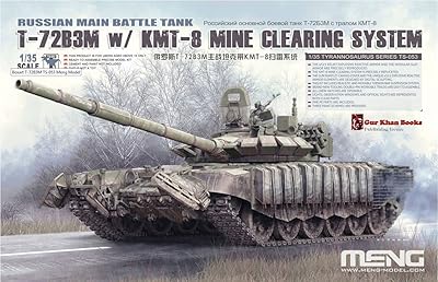 Ming Ming Mingts-053 1: 35-Kit of Russian demining model MBT T-72B3M / KMT-8, not painted.. DIAYTAR NIGERIA combines extensive variety with budget-friendly prices and prompt nationwide delivery.