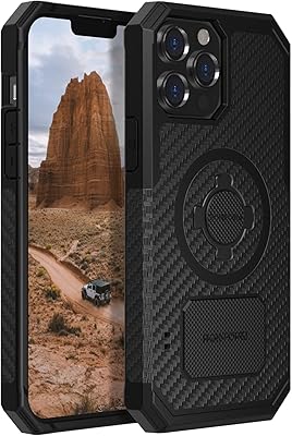 ROCKFORM - Iphone 13 Pro Max shell, RAD series, Dual Magnet Plus compatible with Magsafe, Magnetic Protective Cock for Apple Gear, iPhone shell with Rocklock Twist Lock, armor tested against falls (black).. Get more for less on DIAYTAR Nigeria — Nigeria’s favorite e-commerce platform.