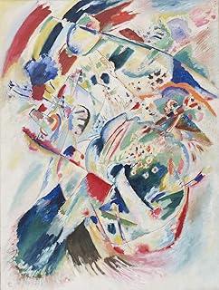 Wassily Kandinsky Ldwin R. Campbell Painting n ° 4 J11936 Maxi poster on canvas - flat rolled canvas without frame (24/36 inches) (61/36 inch) - JKPRINT - Actress A Wall Art Decor Posters of film film posters.. DIAYTAR NIGERIA: Your trusted partner for affordable online shopping with reliable delivery timeframes.