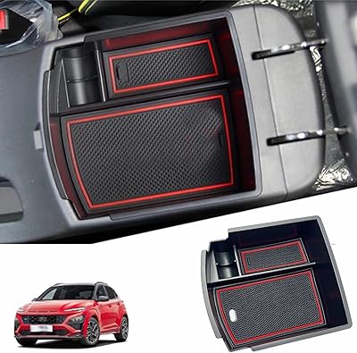 SEOTOLY Central console storage tray for Hyundai Kona 2023 2022 2018-2021, Storage tray for armrest gloves with storage box for coins, car accessories.. Say goodbye to limited options and long shipping times. DIAYTAR Nigeria delivers variety, quality, and affordability straight to your door.