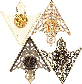 4 rooms collar pin with openwork pattern for men reverse.. Shop smarter with DIAYTAR NIGERIA's vast product range and budget-friendly delivery within the week.