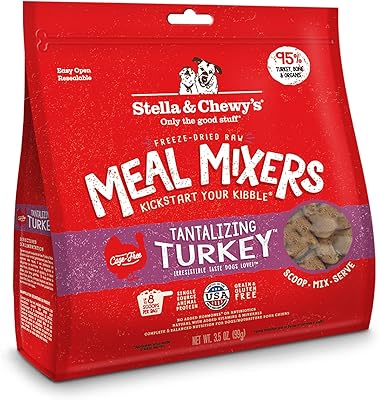 Stella & chewy lyophilized flooded turkey meal mixer - Dog food cover for small and large breeds - Cereal -free recipe with high protein content - 8 oz bag.. DIAYTAR NIGERIA: Where every Nigerian finds affordable products delivered within the week.
