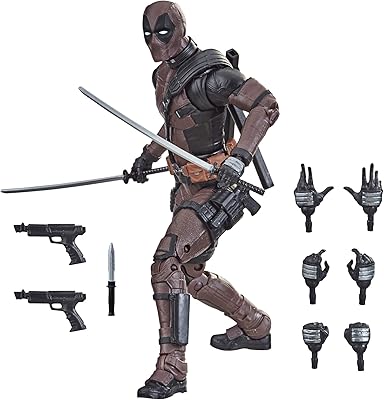 Hasbro Marvel Legends Deluxe Deadpool figurine, 6 inch, Deadpool 2 and 11 Accessories for 14 years and more.. Shop confidently with DIAYTAR NIGERIA's vast product range and budget-friendly nationwide shipping.