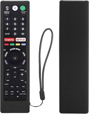 Silicone remote control box with ring for Sony RMT-TX102U RMF-TX200U RMT-TX200U Smart Android TV VOICE Controller (Black).. DIAYTAR NIGERIA: Your partner in affordable online shopping with dependable delivery within 8 days.