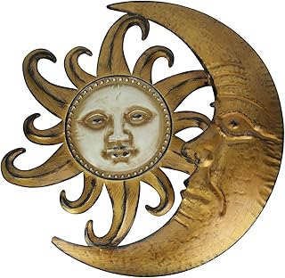 .. YEATTS 21 inch in metal moon sun face mural.. Discover shopping reimagined with DIAYTAR NIGERIA's extensive catalog and 5-8 day delivery service.