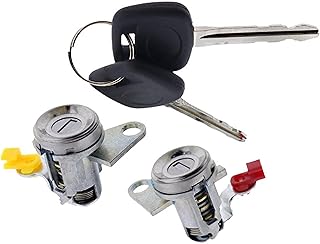 MQPARTS 1 Pair of door lock cylinders with 2 compatible keys with Toyota Tacoma 1995-2004-Replaces DL-107 DL108R 69051-35070 69052-35070 Porte de Porte Driver and Passenger left and right.. Find everything you need at prices you'll love with DIAYTAR NIGERIA's comprehensive e-commerce platform.