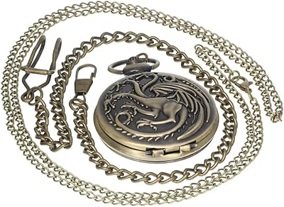 Pocket watch in ancient bronze in ancient brass for men and women, pocket watch with pendant chain in one room, chain ribbed with loop in one room.. Discover shopping simplified with DIAYTAR NIGERIA's comprehensive platform and reliable 5-8 day shipping.