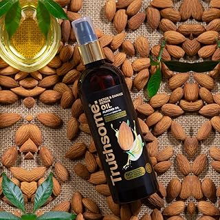 Truthsome Detox & Damage Hair Repair Oil with almond oil and green tea infusion - rebuilt damaged hair and eliminates accumulation - 200 ml.. DIAYTAR NIGERIA brings the market to your fingertips with affordable prices and swift delivery services.