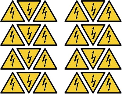 Pack of 24 stickers, height 75 mm, sticker vinyl, electric symbols.. Enjoy the simplicity of shopping with DIAYTAR NIGERIA, offering vast choices delivered in just 5-8 days.