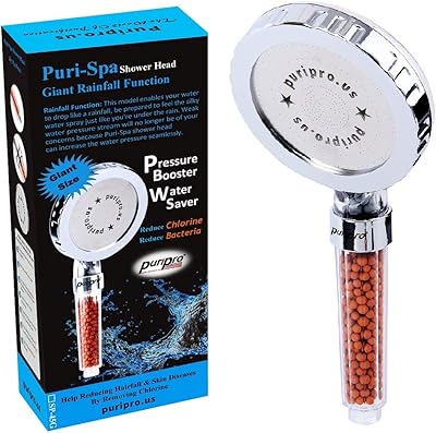 Hand shower head with ion filter to save, purify water and increase the pressure (120 mm).. Big savings, small wait times — shop now at DIAYTAR Nigeria.