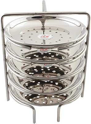 Small support Idiappam Jain - 5 plates (support height - 17 cm, support width - 15 cm).. DIAYTAR NIGERIA brings the marketplace home to you with affordable prices and delivery in 5-8 days.