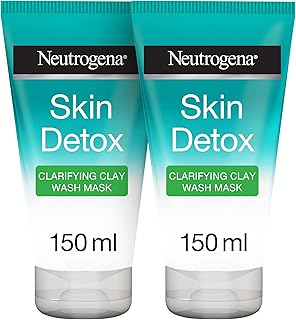 Neutrogena detoxifying cleaning mask, purifying clay, 150 ml, 1+1 free.. Why shop anywhere else? DIAYTAR Nigeria has it all and delivers fast.