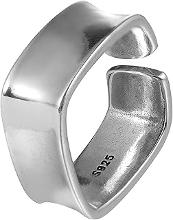 Moon star anti-anxiety ring for women in silver sterling silver adjustable for women girls, metal, without precious stones.. DIAYTAR NIGERIA: Where shopping dreams become reality with affordable prices and prompt shipping.