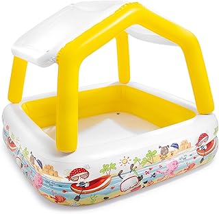 Intex inflatable swimming pool, 64 "x 64" x 44 ", 2 years and over, multicolored, 57470ep, 8.32".. DIAYTAR NIGERIA makes quality accessible with our affordable prices and dependable delivery service.