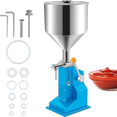 Hanshin liquid filling machine - manual filler of bottles from 5 to 55 ml Sus304 for water, oil, lip shiny, honey lotion, cream this.. DIAYTAR NIGERIA: Where every search leads to affordable products delivered promptly across Nigeria.