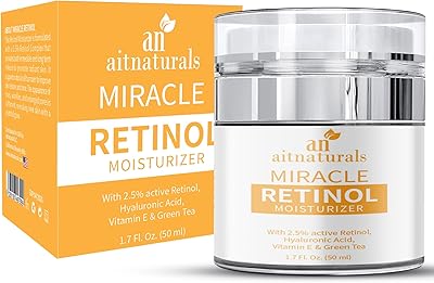 Retinol moisturizer with anaturals 1.7 oz 50 ml for the face and eye contour with 2.5 % active reultary hyaluronic acid, vitamin E and green tea | Face cream with retinol to firm, tone, anti-aging, wrinkles.. Experience the future of online shopping with DIAYTAR NIGERIA's extensive product range and competitive pricing.