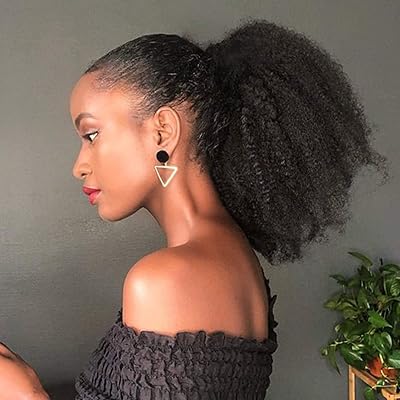 Afro Puff Cordon ponytail. Human hair bun for.. Transform your online shopping experience with DIAYTAR NIGERIA's affordable and diverse marketplace.