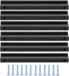 6 sets of kitchen cabinet door handles in T -shaped aluminum alloy, furniture drawer hardware handle, cabinet handles, traction handles, door handle (96 mm).. Experience budget-friendly shopping at DIAYTAR NIGERIA, Nigeria's premier online marketplace with quick delivery.