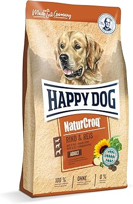 NATURKROK HAPPY DOG BOCKET TO BEAUD AND Rice, 15 kg.. DIAYTAR NIGERIA brings the marketplace home to you with affordable prices and delivery in 5-8 days.