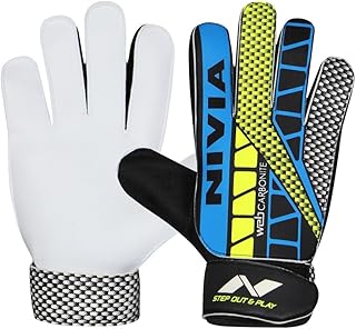 Latex goalkeeper gloves Nivea Carbon Web 896 (multicolored).. Shop from anywhere in Nigeria with DIAYTAR's extensive selection and budget-friendly shipping options.