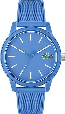 Lacoste 12.12 watch for men with blue dial and silicone bracelet - 2011193, blue.. Nigeria's most loved e-commerce platform delivers affordable shopping solutions to your doorstep.