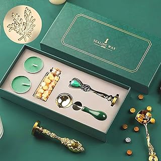 Vintage CHPTERTAGE Wax set Vintage gift box with golden and spoon pearls.. Your trusted marketplace, DIAYTAR NIGERIA offers comprehensive selection with budget-friendly delivery.