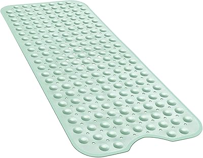 Latex Yinen non -slip bath mat with suction cups (light green).. Discover the perfect shopping balance at DIAYTAR NIGERIA with competitive prices and prompt delivery.