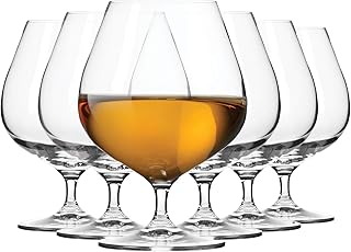 Krosno Brandy Cognac Snifter GL Set | Lot of 6 | 530 ml | Harmony collection | Perfect for the house, restaurants and parties | Dishwasher and microwave.. Experience the joy of discovery with DIAYTAR NIGERIA's vast catalog and nationwide affordable delivery.