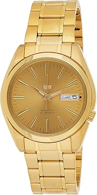 Automatic watch Seiko Series 5, in stainless steel, your gold - SNKL48K1, or.. DIAYTAR NIGERIA: Your trusted partner for affordable online shopping with reliable delivery timeframes.