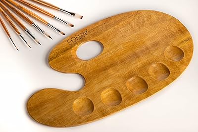 Artius wooden sketch painting - Handmade painting painting 36 x 20 cm with hole for acrylic, oil, watercolor, gouache - for professional artists, art lovers and children.. Shop everything from A to Z on DIAYTAR Nigeria — delivered nationwide.