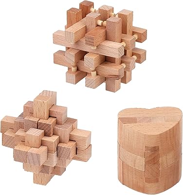 Puzzle stimulating the 3 -piece brain interlock in intelligence of wooden toy intelligence.. Your complete shopping companion, DIAYTAR NIGERIA offers extensive selection delivered within the week.