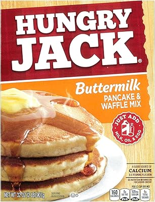 Mixture of Hungry Jack pancakes and waffles, 907 grams.. Experience the power of choice with DIAYTAR NIGERIA's extensive catalog delivered within the week.