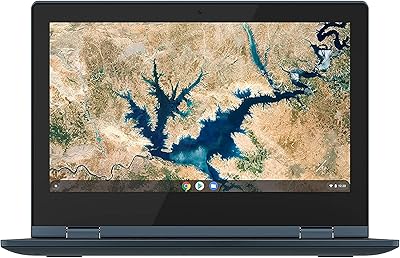 LENOVO - CHROMEBook FLEX 3 laptop with 11.6 -inch HD touch screen - Mediatek MT8183 - 4 GB - 64 GB of EMMC - Blue ABYSSE memory.. Shop with ease at DIAYTAR NIGERIA, Nigeria's premier e-commerce platform offering budget-friendly shipping.