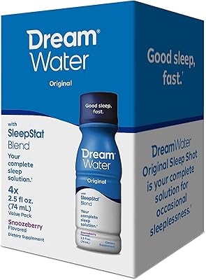 Natural cream for sleeping Dreamwater, GABA, Mélatonine, 5 -HTP, Snozberry - 4 rooms (75.9 ml).. DIAYTAR NIGERIA: Your trusted e-commerce partner with extensive product choices and affordable delivery.
