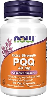 NOW Supplements, BQQ 40 mg with 200 mg of alpha-lipoic acid, extra strong, 50 vegetarian capsules.. Nigeria shops with DIAYTAR — wide selection, fast shipping, and great value.