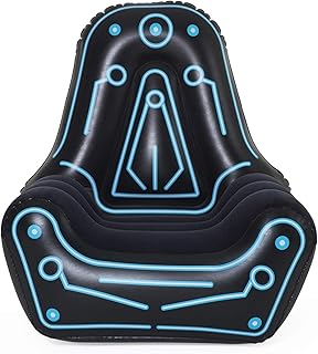Bestway inflatable chair | Inflatable chair for adults and children | Comfortable file and big armrests to relax | Filet pocket to store the video game console.. DIAYTAR NIGERIA brings the marketplace to every Nigerian home with affordable prices and quick delivery.