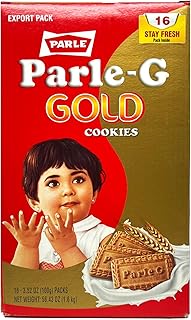 Parle -G - Golden cookies, 1.6 kg (pack of 16 of 100g).. DIAYTAR NIGERIA brings the market to your fingertips with affordable prices and swift delivery services.