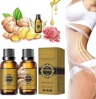 Ginger oil for stomach drainage 20 ml, natural ginger oil for essential drainage for massage and relaxation, ginger oil for skin care (2pcs).. DIAYTAR Nigeria: Discover more, spend less, and enjoy delivery within 5–8 days.