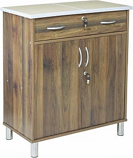 AFT-21105-KC-CW Kitchen cabinet 2 doors in walnut columbia.. Discover shopping made effortless with DIAYTAR NIGERIA's comprehensive platform and quick shipping.